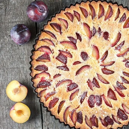 Recept: Pruimentaart