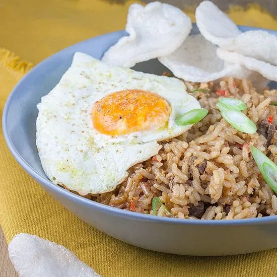 Indonesische nasi goreng