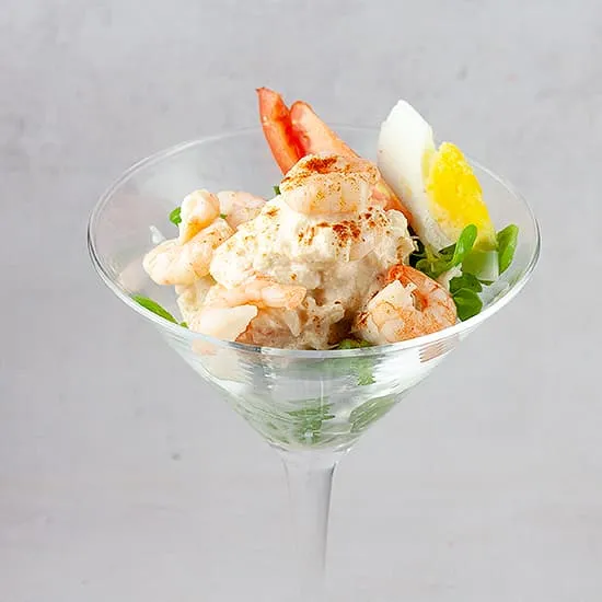 Recept: Krabcocktail met garnalen