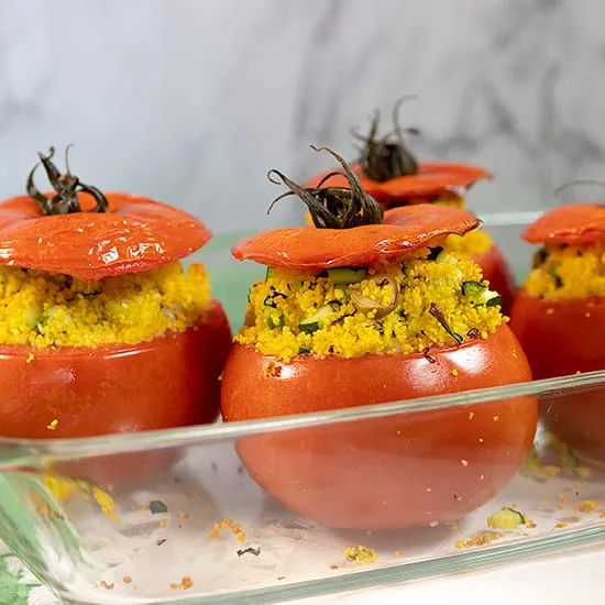 Recept: Gevulde tomaten met couscous