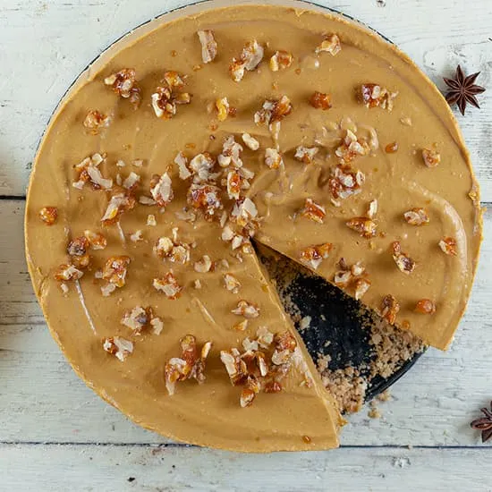 Recept: No-bake pompoen cheesecake