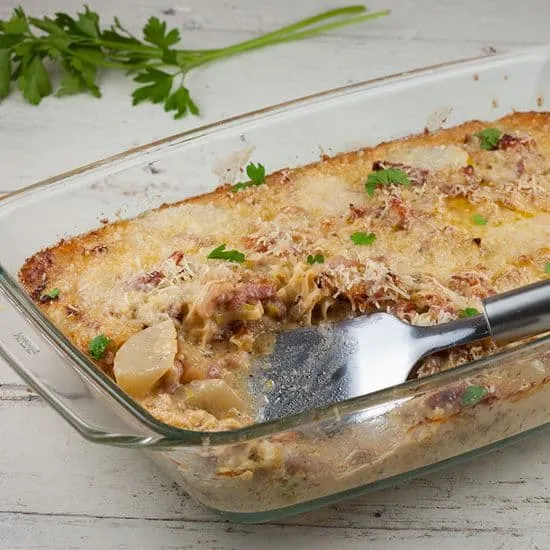 Recept: Gratin van aardpeer