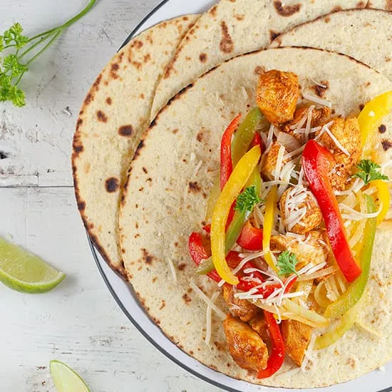 Recept: Kip fajita