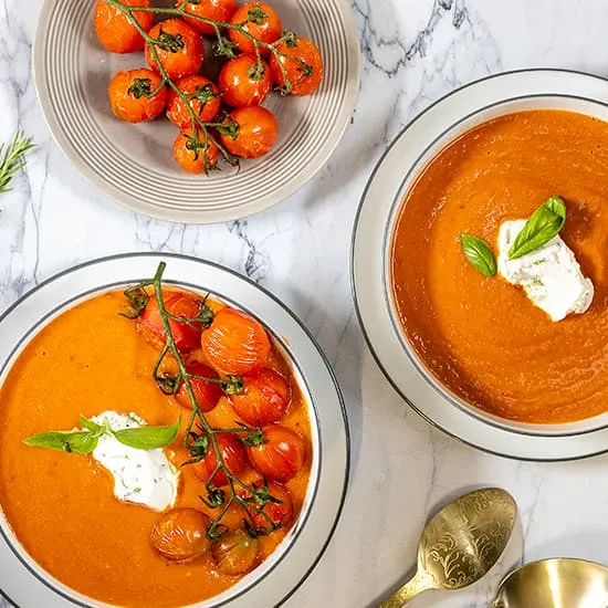 Recept: Italiaanse tomatensoep met mascarpone