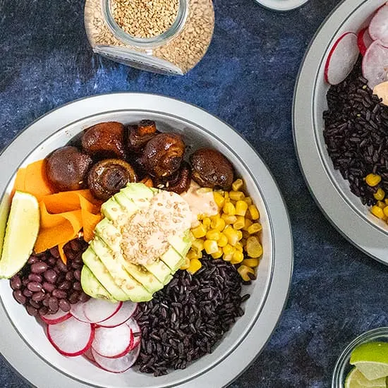 Recept: Adzuki bonen en rijst bowl