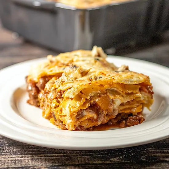 Recept: Lasagne met blauwe kaas en gehakt