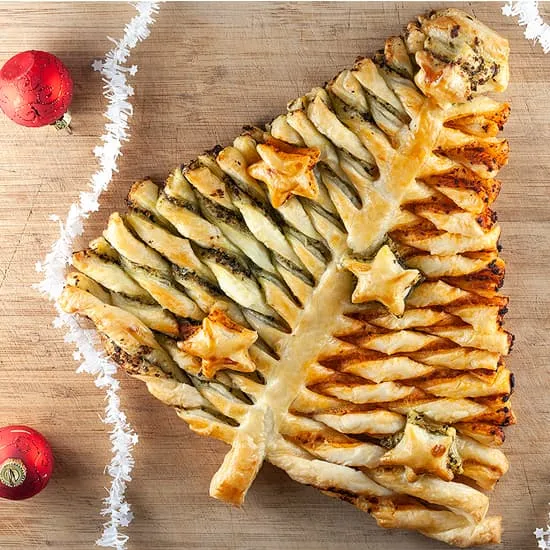Recept: Bladerdeeg kerstboom