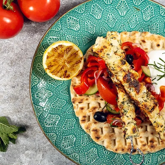Recept: Griekse kipspiesjes