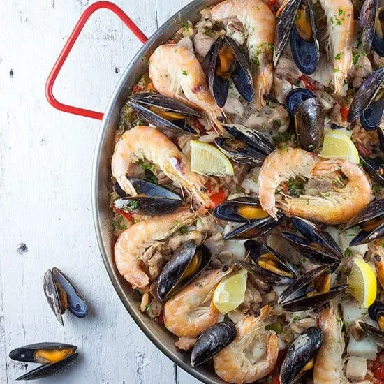 Recept: Paella