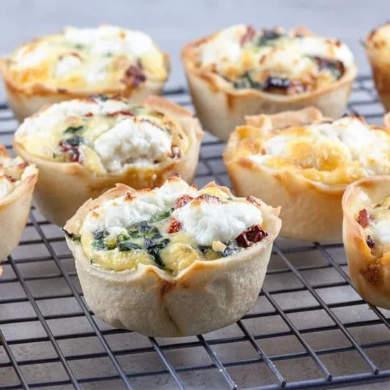 Recept: Mini quiches