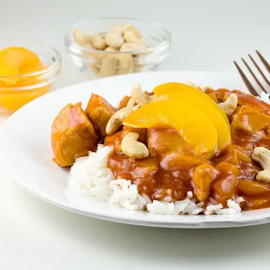 Recept: Kip pilav met perzik