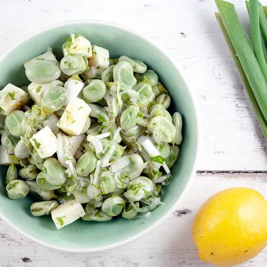 Recept: Frisse tuinbonensalade