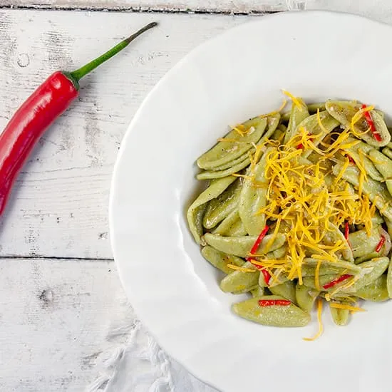Recept: Spinazie pasta met knoflook