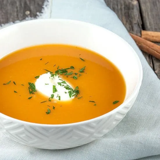 Recept: Zoete aardappelsoep