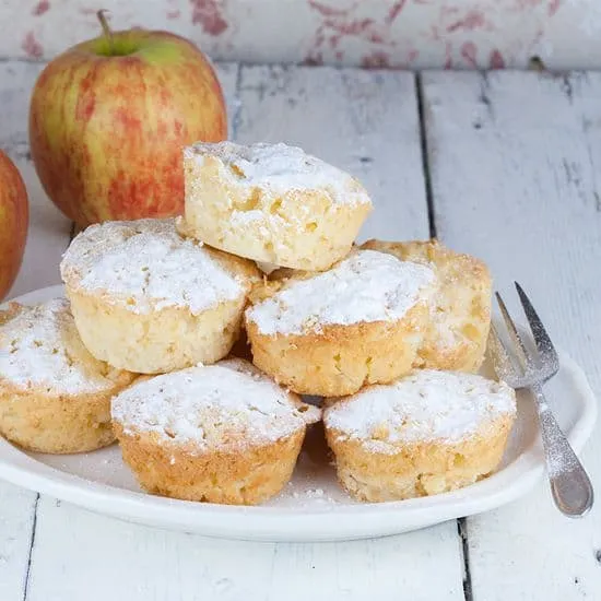 Recept: Romige appel muffins