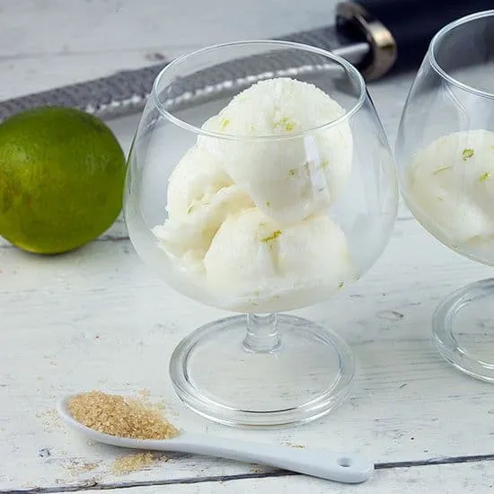 Caipirinha sorbet
