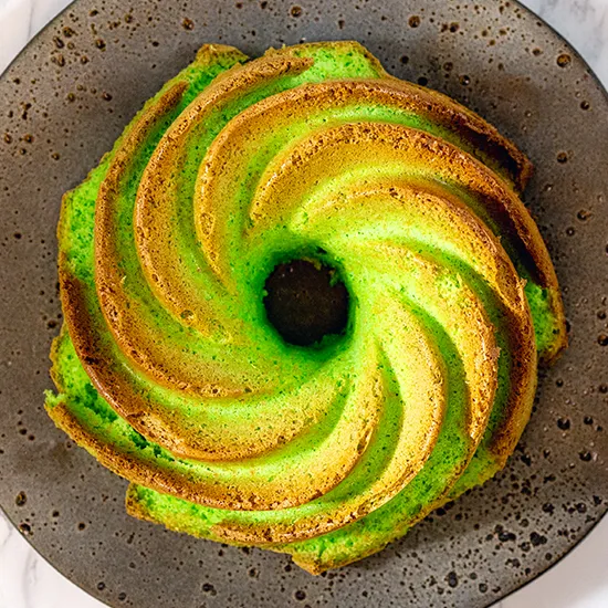 Recept: Pandan cake