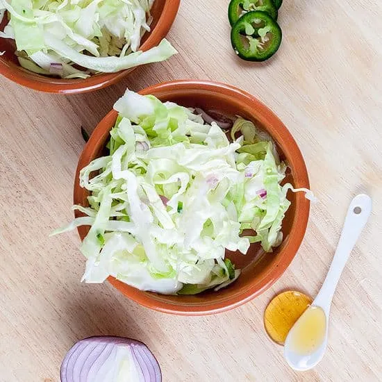 Recept: Snelle groene koolsalade