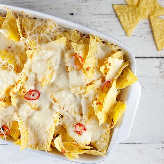 Recept: Nachos met kip