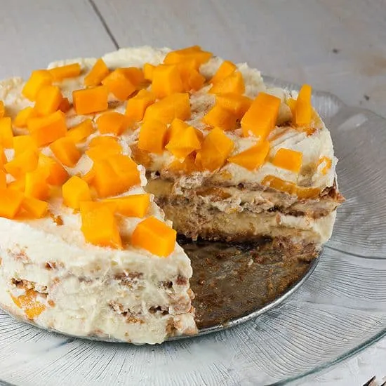 No bake mangotaart