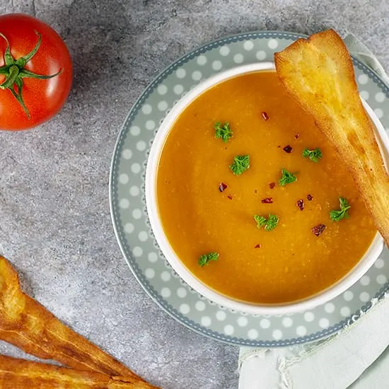 Recept: Tomaat pastinaak soep