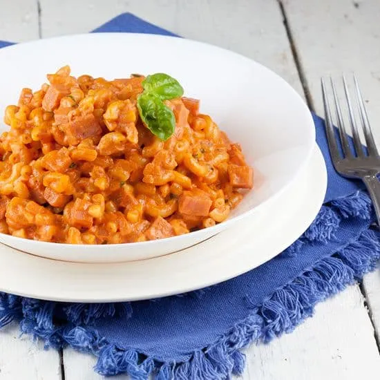 Recept: Romige macaroni met ham voor een klein budget