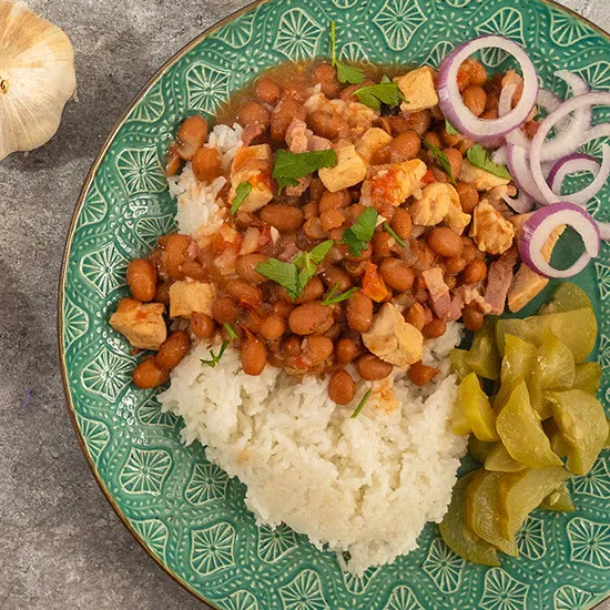 Recept: Surinaamse bruine bonen met rijst