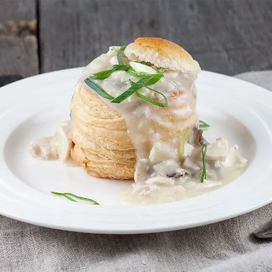 Recept: Pasteitje met kip en champignons