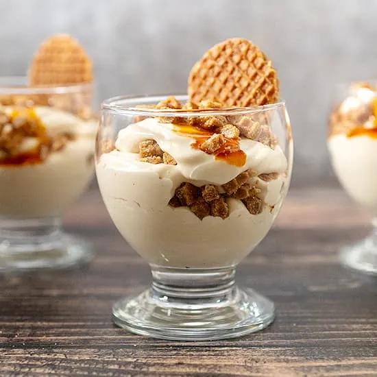 Stroopwafel toetje