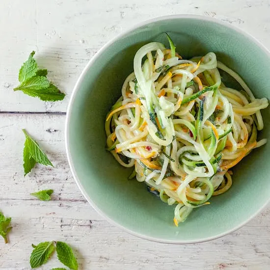 Recept: Courgettesalade met yoghurt