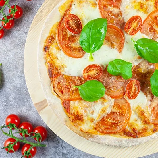 Recept: Pizza caprese