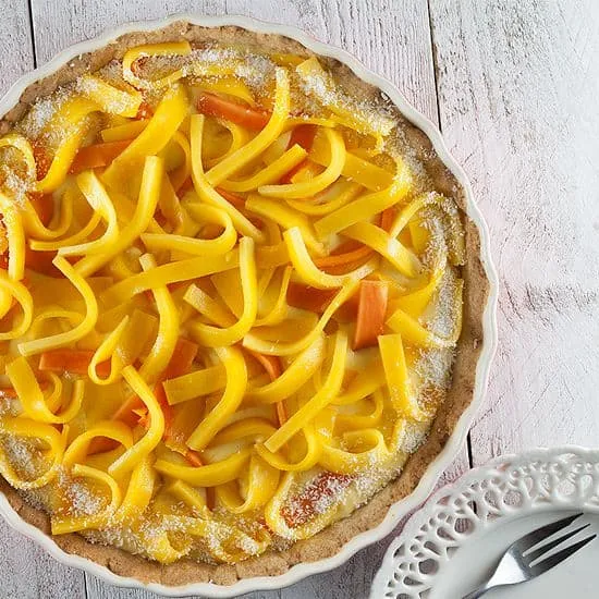 Recept: Mango papaya en kokosnoot taart