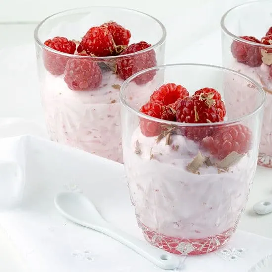 Frambozenmousse
