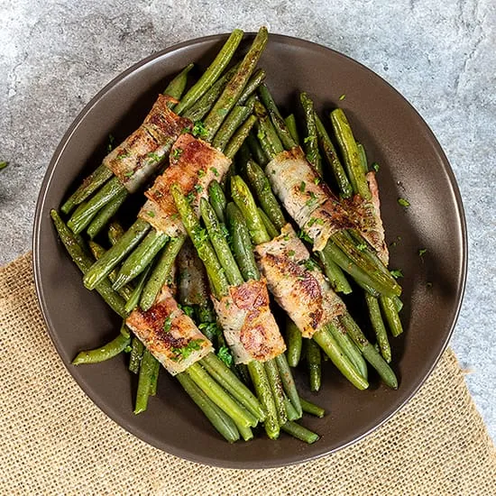 Recept: Haricots verts met spek