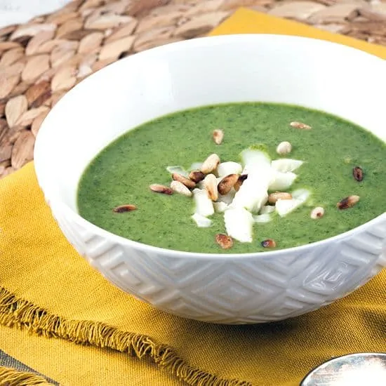 Recept: Romige spinaziesoep