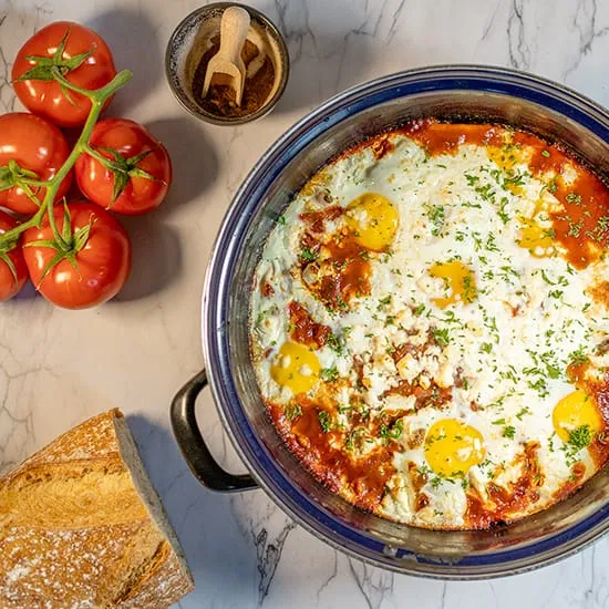 Recept: Shakshuka met feta