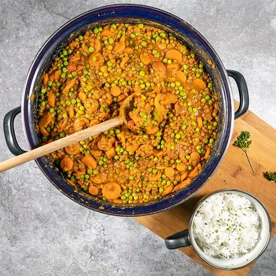 Recept: Vegetarische linzen stoofpot