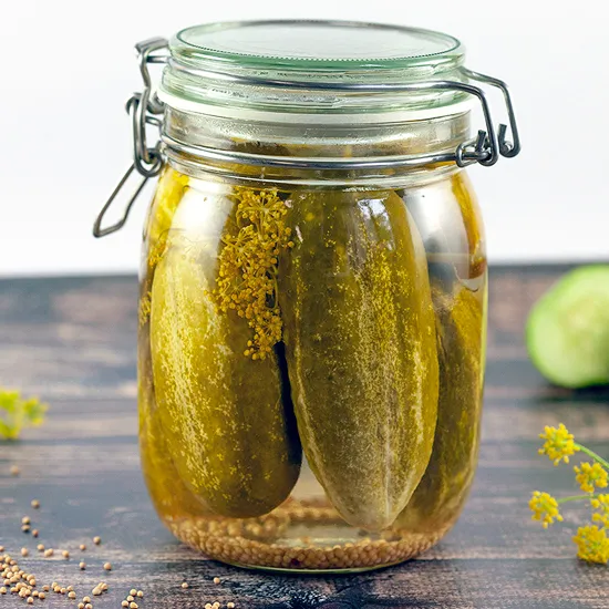 Recept: Zure bommen (augurken inmaken)