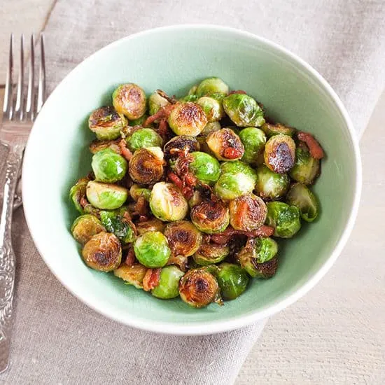 Recept: Gekarameliseerde spruitjes