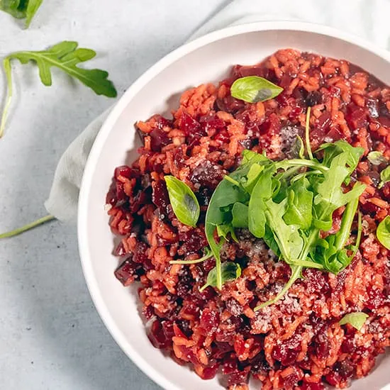 Recept: Rode bietenrisotto