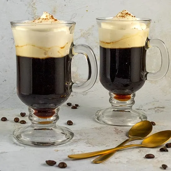 Recept: Irish coffee