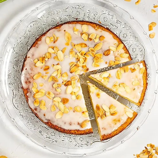 Recept: Courgette cake met amandel
