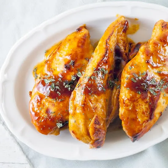 Recept: Honing-mosterd kip