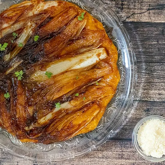 Recept: Witlof tarte tatin