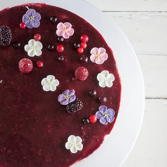 Recept: Bosvruchten cheesecake