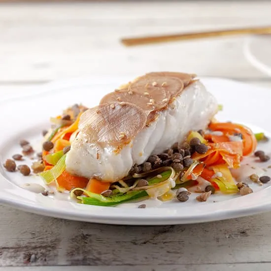 Recept: Kabeljauw met gewokte groenten