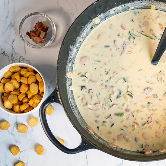 Recept: Clam chowder