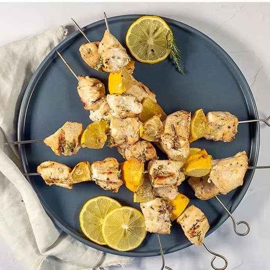 Recept: Citroenkip spiesen