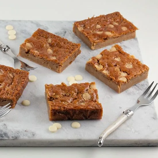 Recept: Espresso brownies met witte chocolade