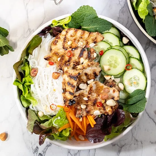 Recept: Bún thịt nướng